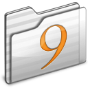 Classic Folder white icon